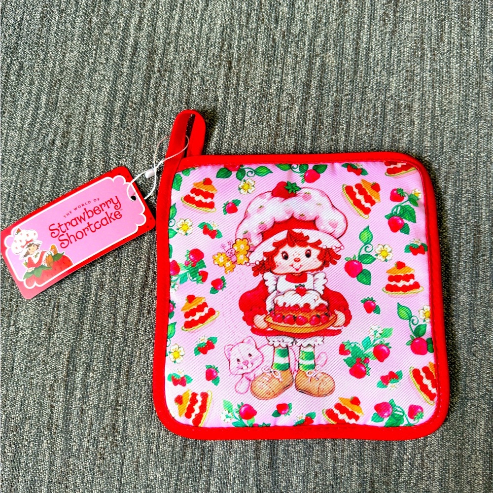 Strawberry shortcake kitchen place mat